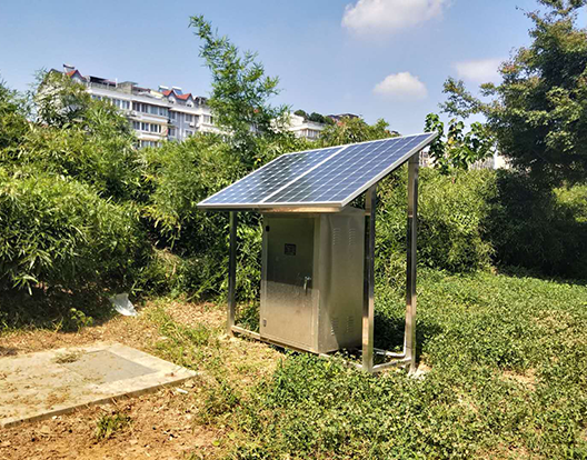 太阳能液压闸门绍兴世禾新村项目